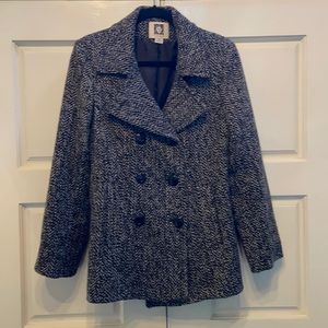 Anne Klein Tweed Coat